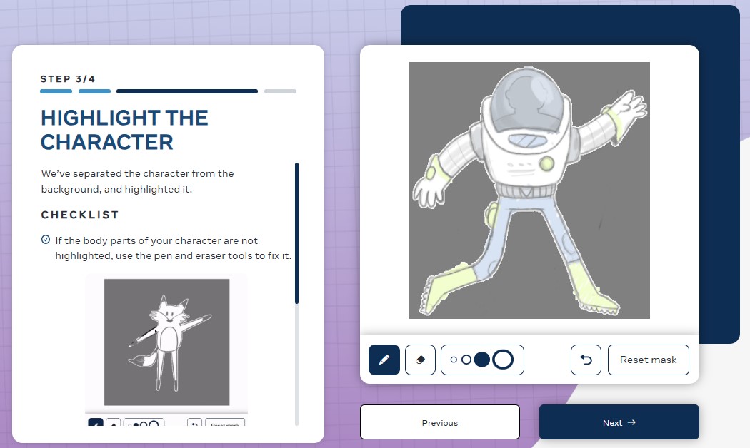 Bước 3: Chọn hoặc xóa những chi tiết bị thiếu hoặc thừa