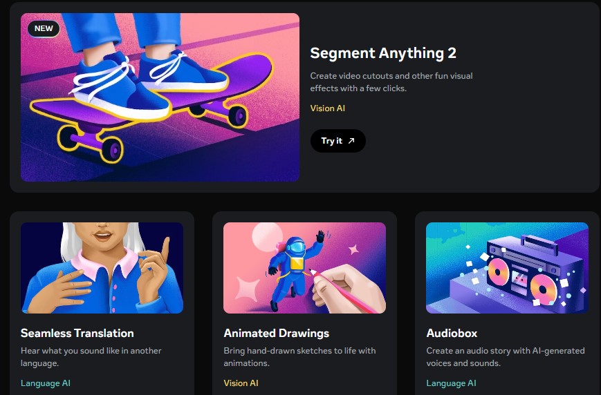 các công cụ trong AI Demos