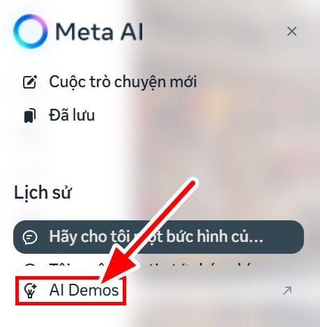 Truy cập Ai Demos