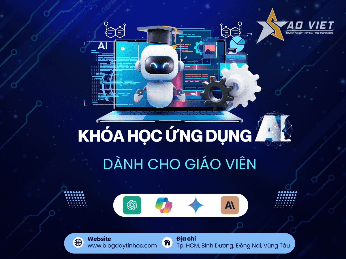 Khóa học ứng dụng AI cho giáo viên