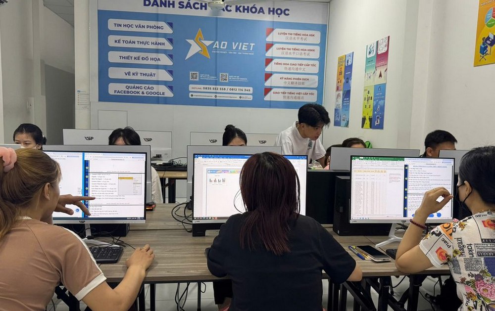 Vì Sao Trung Tâm Tin Học Sao Việt Là Nơi Học Tập Ứng Dụng AI