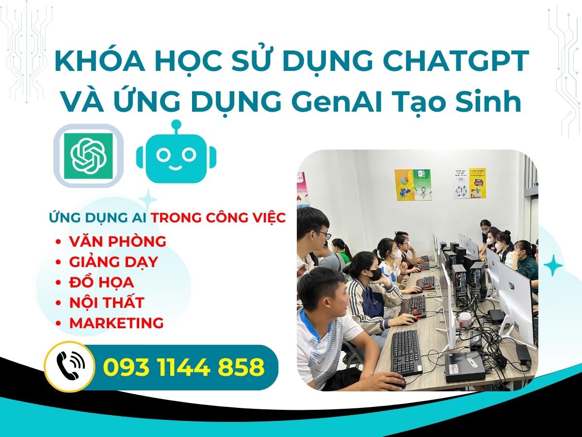 KHÓA HỌC SỬ DỤNG CHATGPT VÀ ỨNG DỤNG GenAI Tạo Sinh