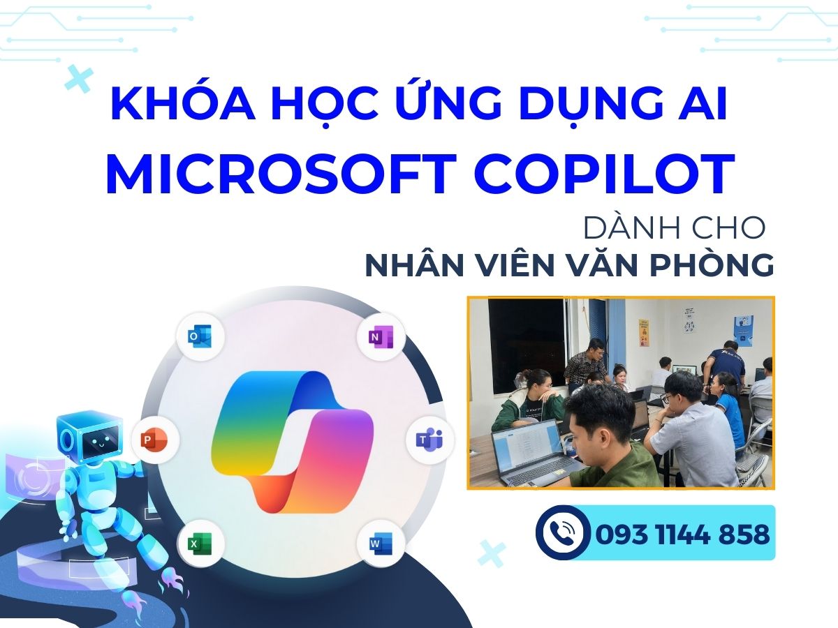Khóa học microsoft Copilot Cho nhân viên văn phòng