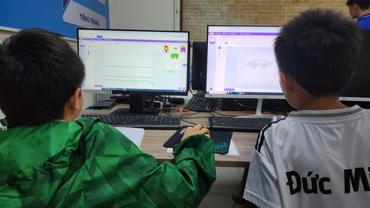 Khóa học AI dành cho trẻ em ở Quận 12