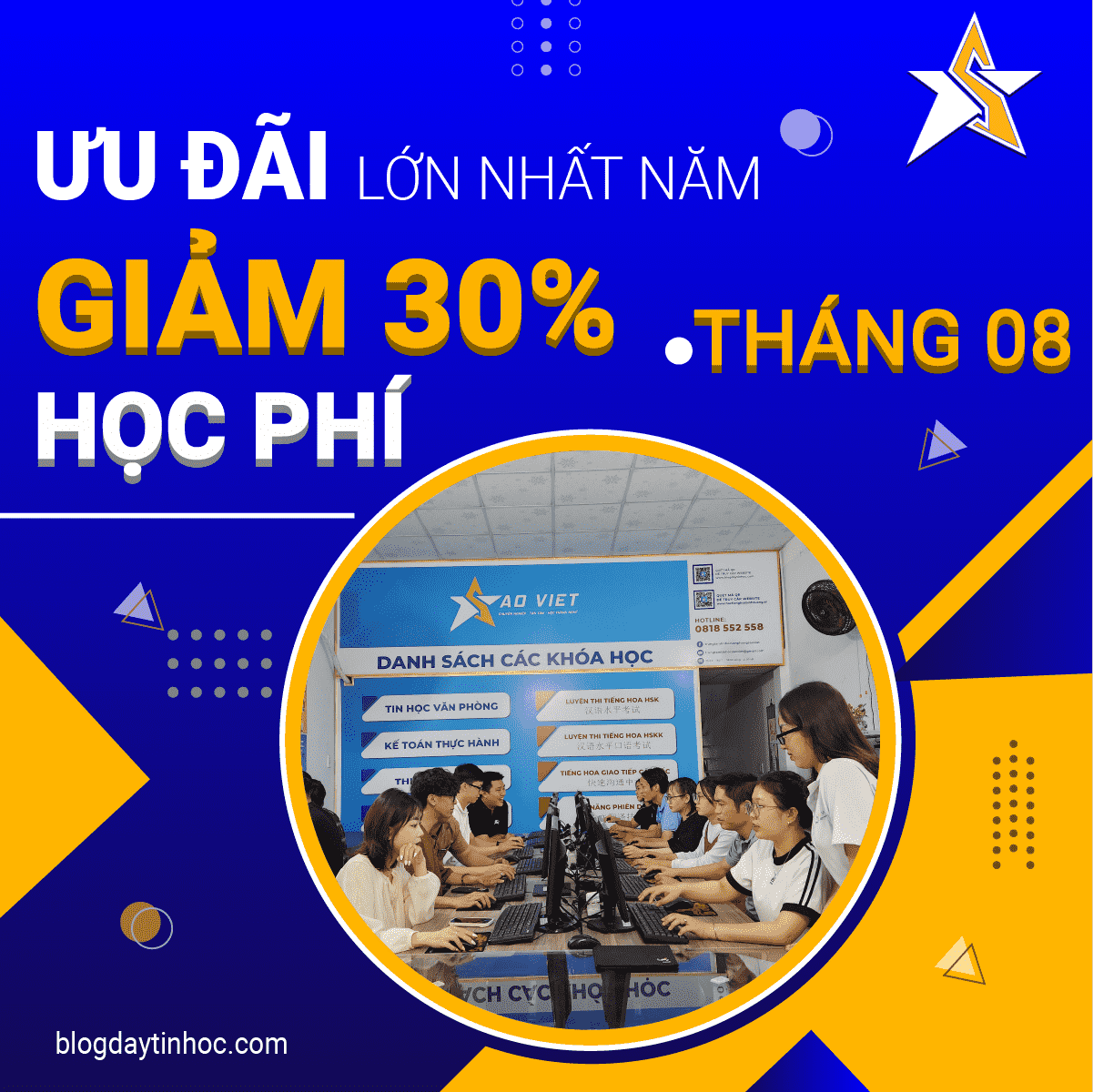 Khai giảng lớp tin học văn phòng tại quận 12