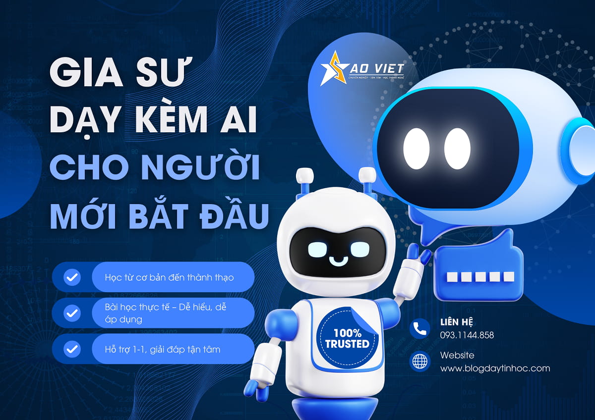Gia sư dạy kèm AI tại nhà
