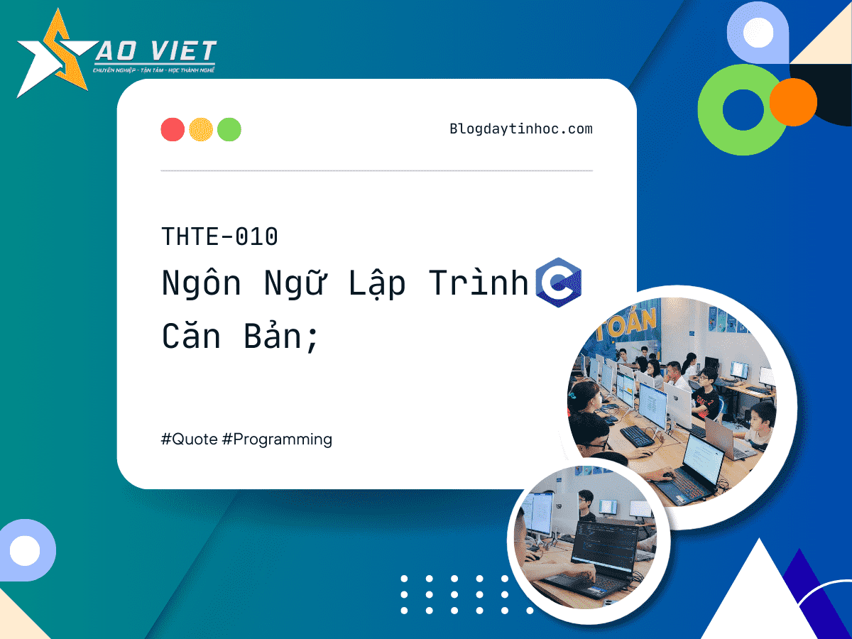 Khóa Học Lập Trình C Căn Bản