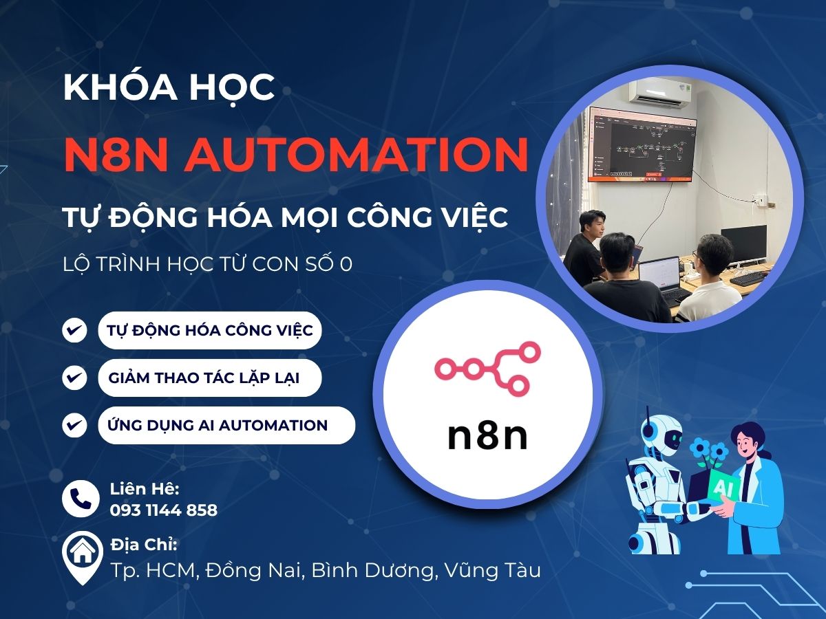 Khóa học n8n dành cho người mới bắt đầu