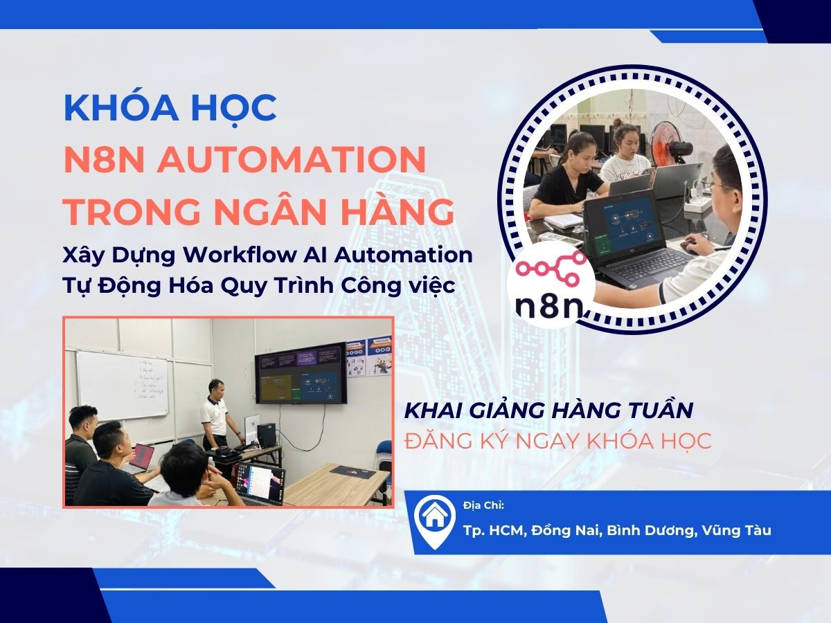 khóa học n8n trong ngân hàng