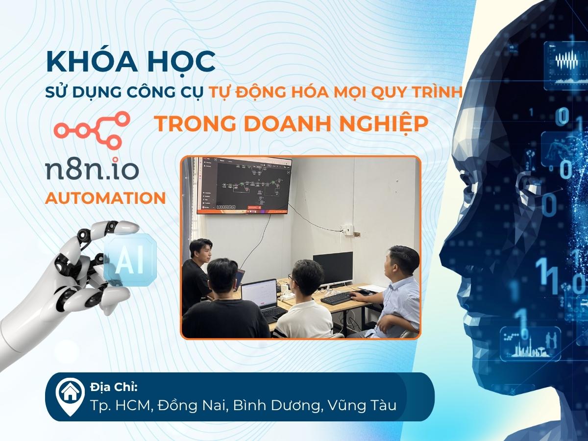 khóa học n8n automation trong doanh nghiệp