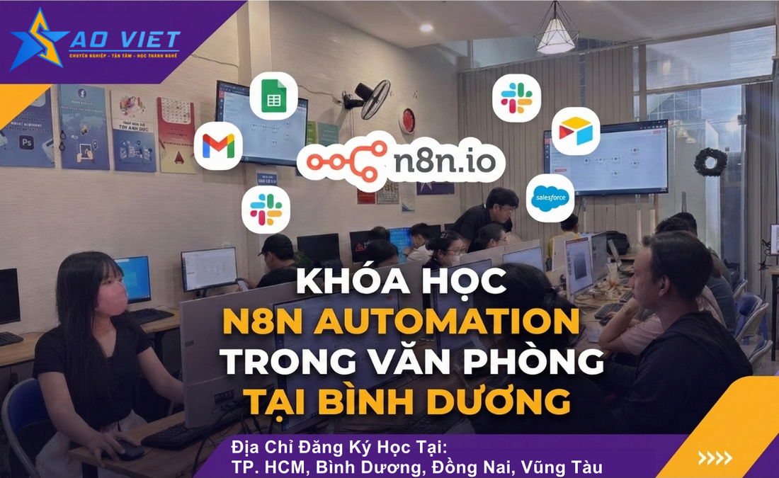 Khóa học n8n automation tại bình dương