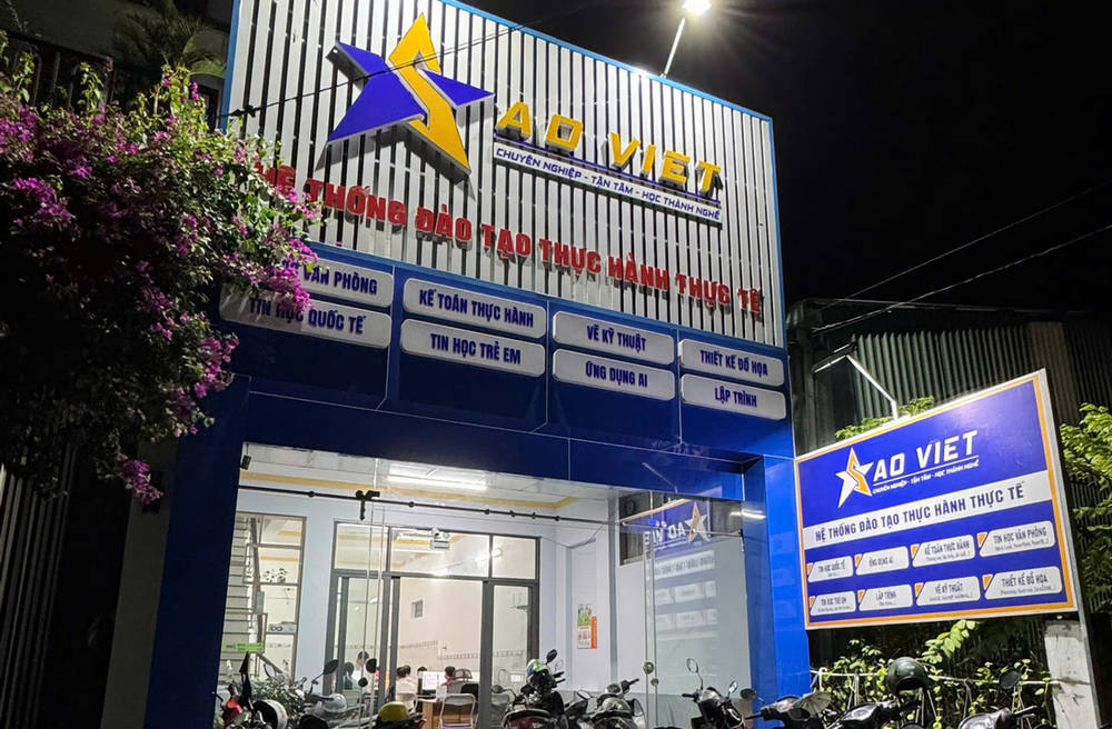 Hình ảnh trung tâm Tin Học Sao Việt đào tạo khóa học AI Online