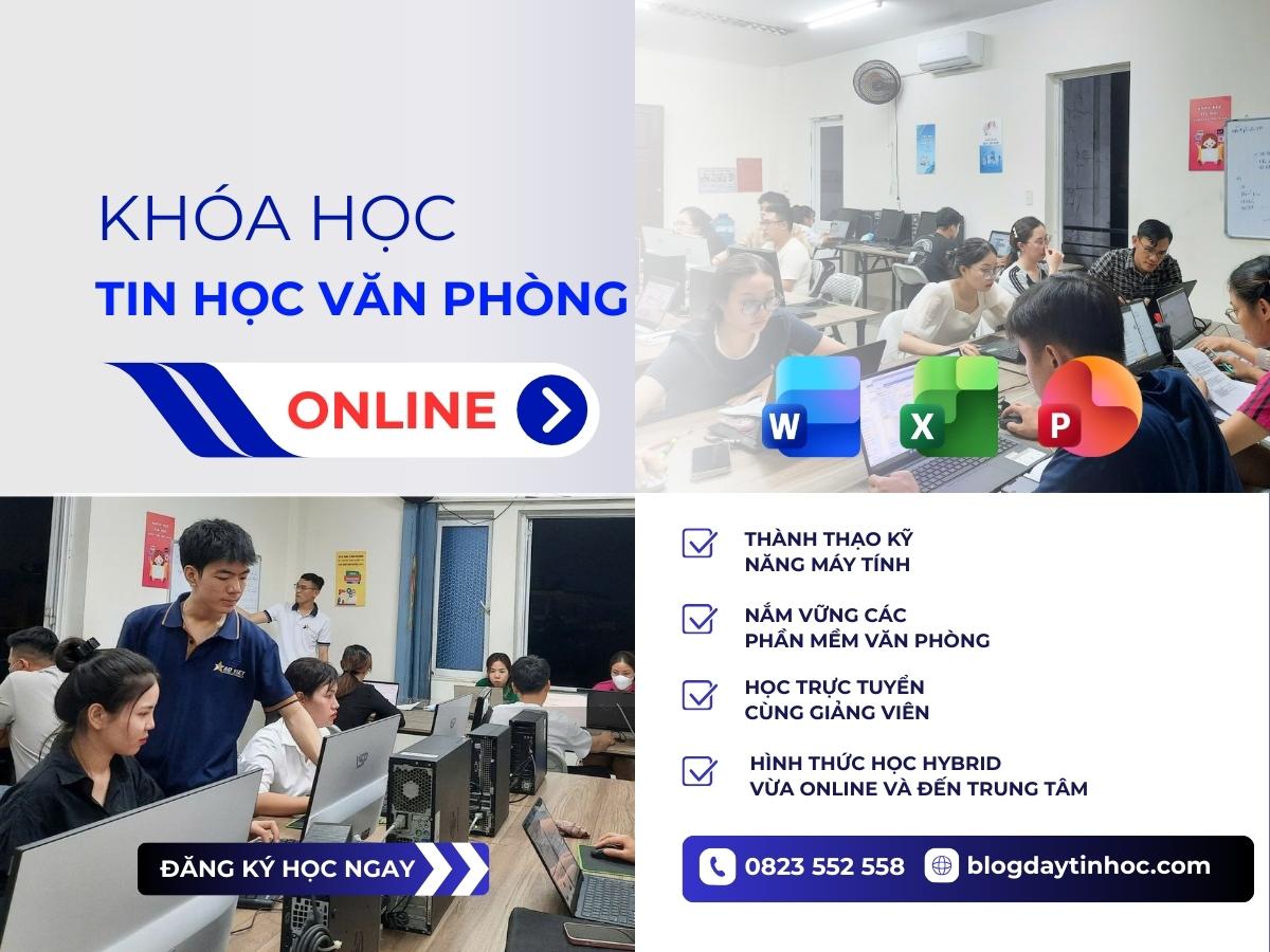 KHóa học tin học văn phòng online
