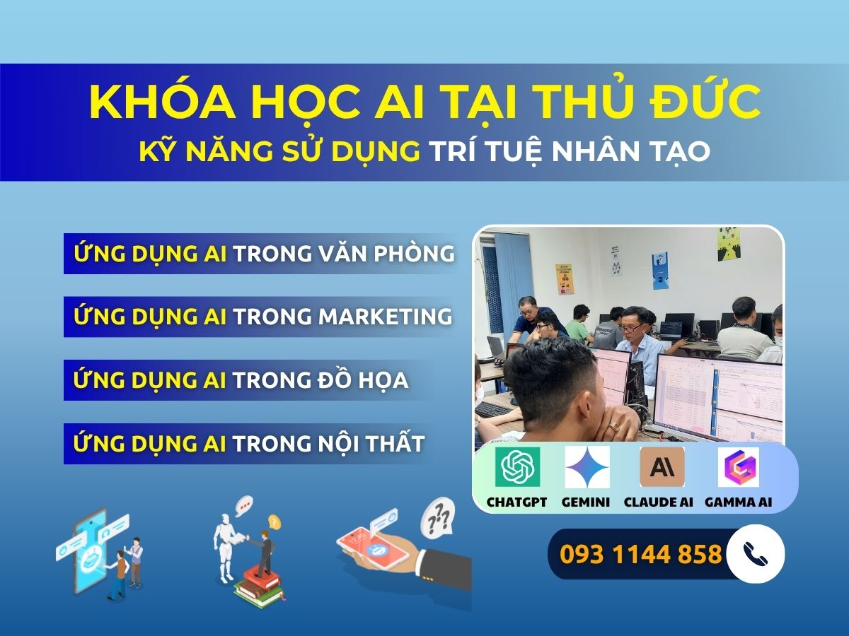 Khóa Học AI Tại Thủ Đức