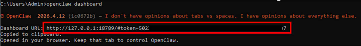 Hướng dẫn cách mở giao diện quản lý OpenClaw