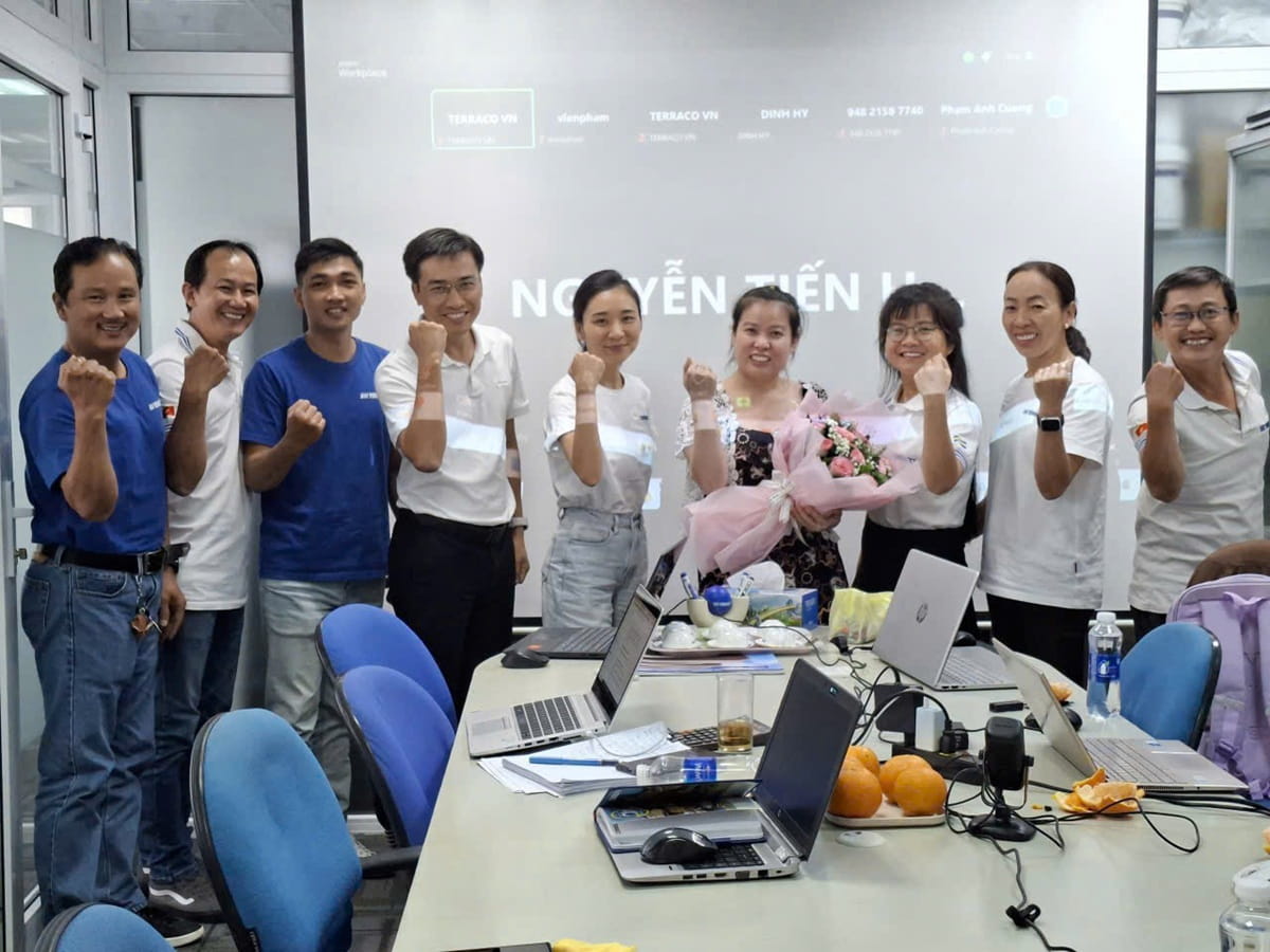 Tổng kết khóa đào tạo AI thực chiến tại CÔNG TY TNHH TERRACO VIỆT NAM