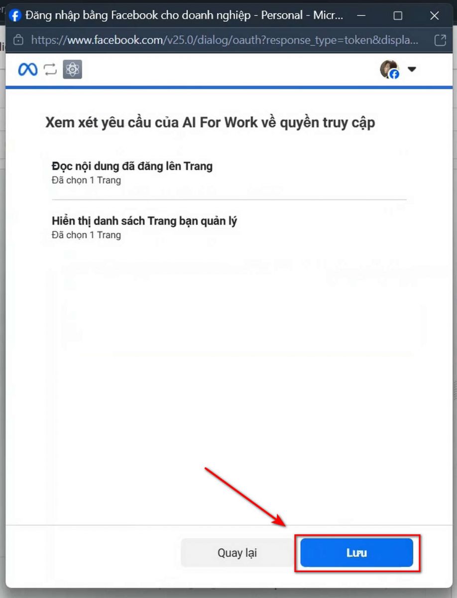 Cấu hình quyền và Thử nghiệm