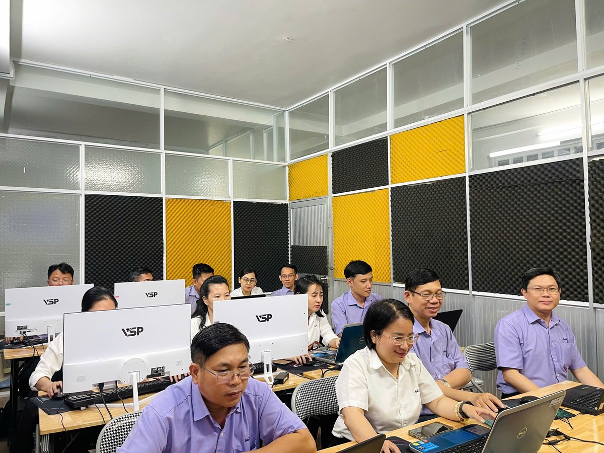 lớp học kế toán thực hành tại Bình Thạnh P. Gia Định