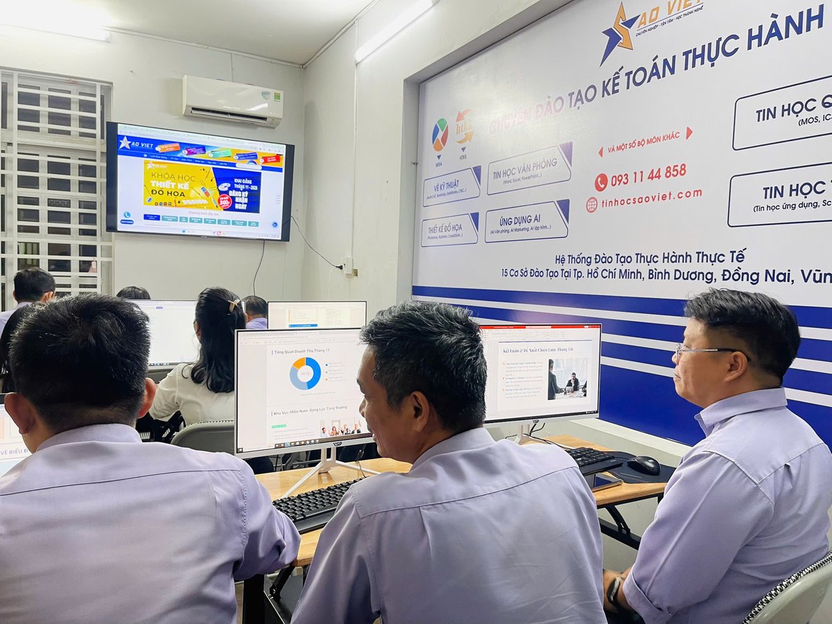 Khóa học kế toán tại Phường Thới An Quận 12 TP HCM - Sao Việt