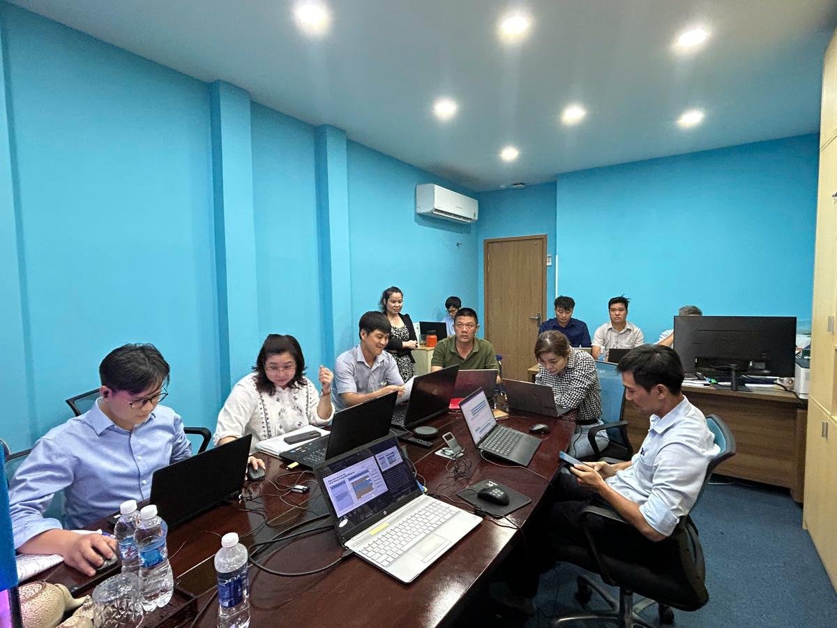 Toàn cảnh buổi đào tạo AI thực chiến tại Công ty TNHH Tư vấn Thiết kế Xây dựng Nhật Minh