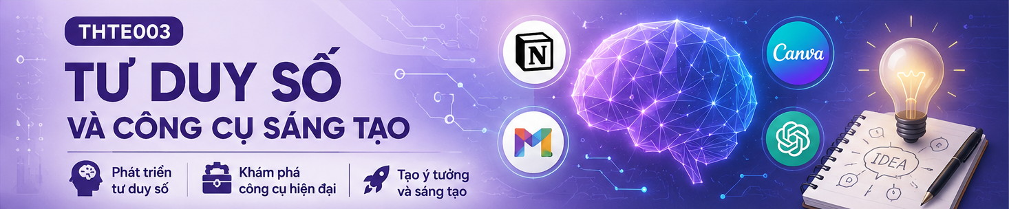 Khóa học tư duy số và công cụ sáng tạo cho trẻ em