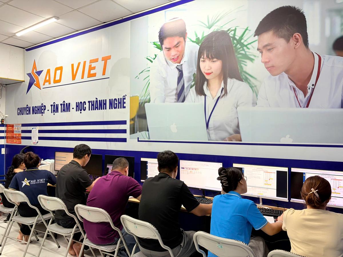 Đội ngũ giáo viên Tin học Sao Việt khu vực Đồng Nai