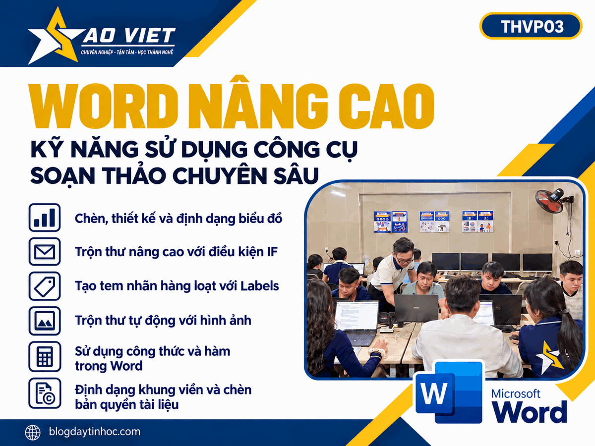 khóa học word nâng cao chuyên sâukhóa học word nâng cao chuyên sâu