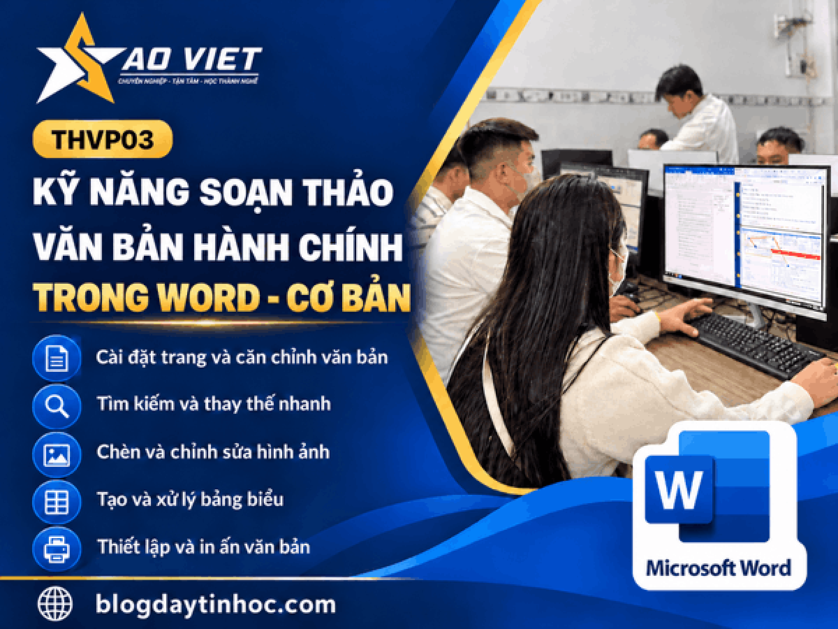 Khóa học Word cơ bản