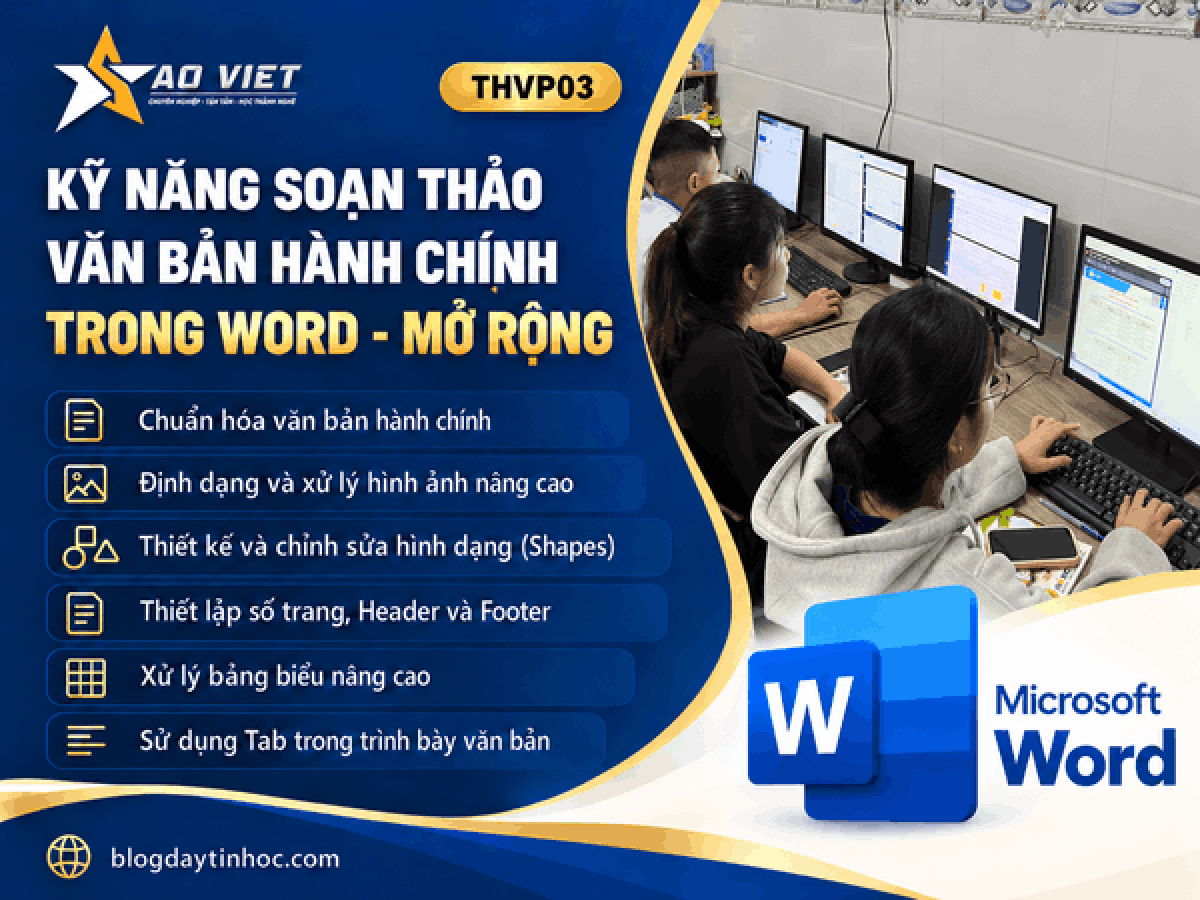 Khóa học Word mở rộng