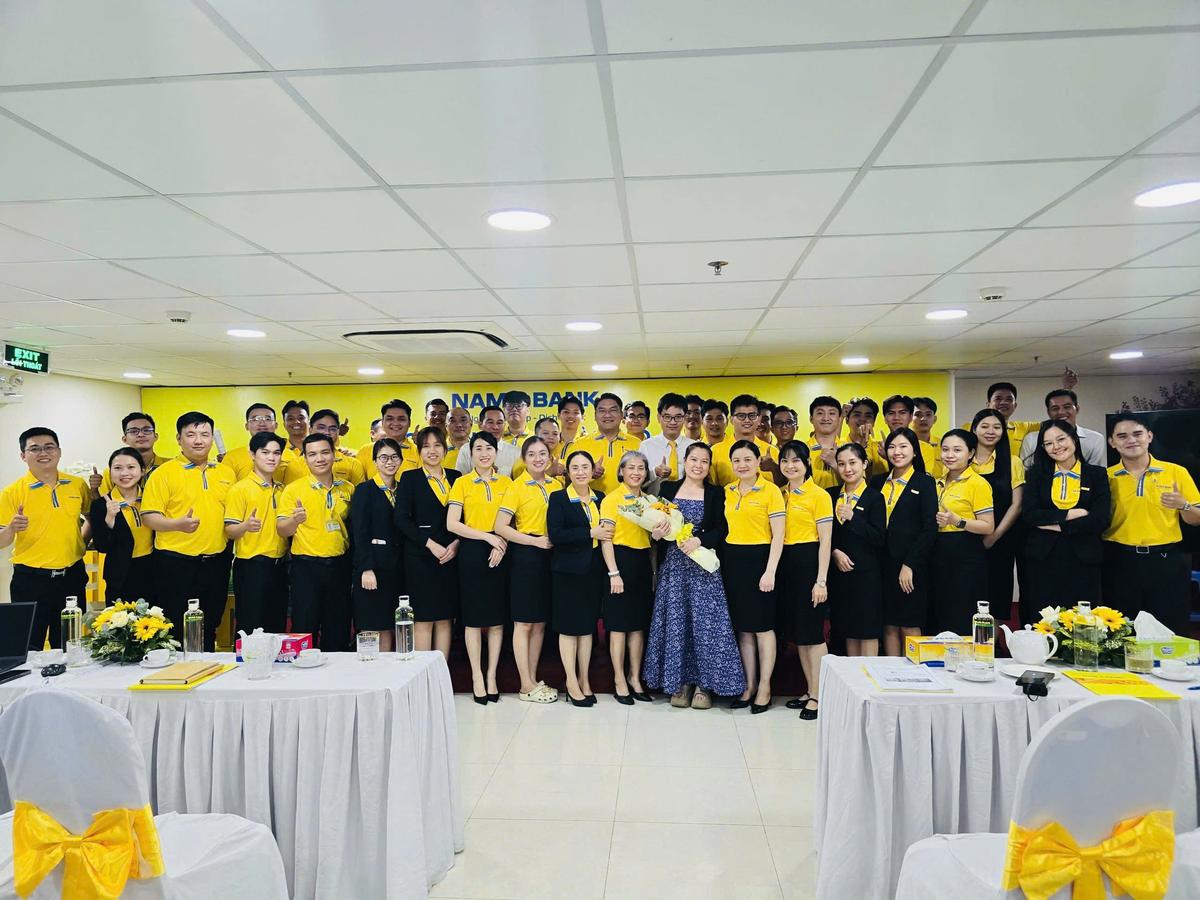 Tập thể học viên tổng kết khóa học AI tại Nam Á AMC