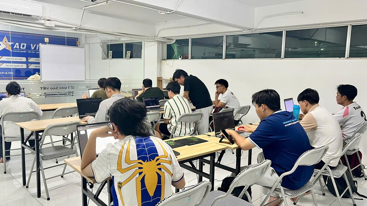 Hoạt động nội bộ tại Tin học Sao Việt
