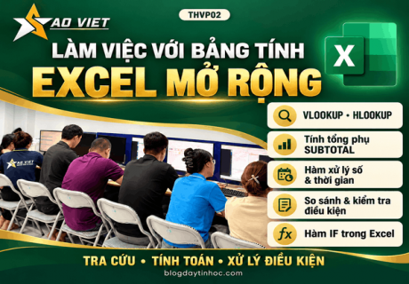 THVP02 - Làm Việc Với Bảng Tính Excel Mở Rộng